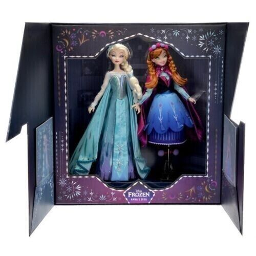 Disney Frozen Anna and Elsa Collector Doll Set by Brittney Lee Designer Limited