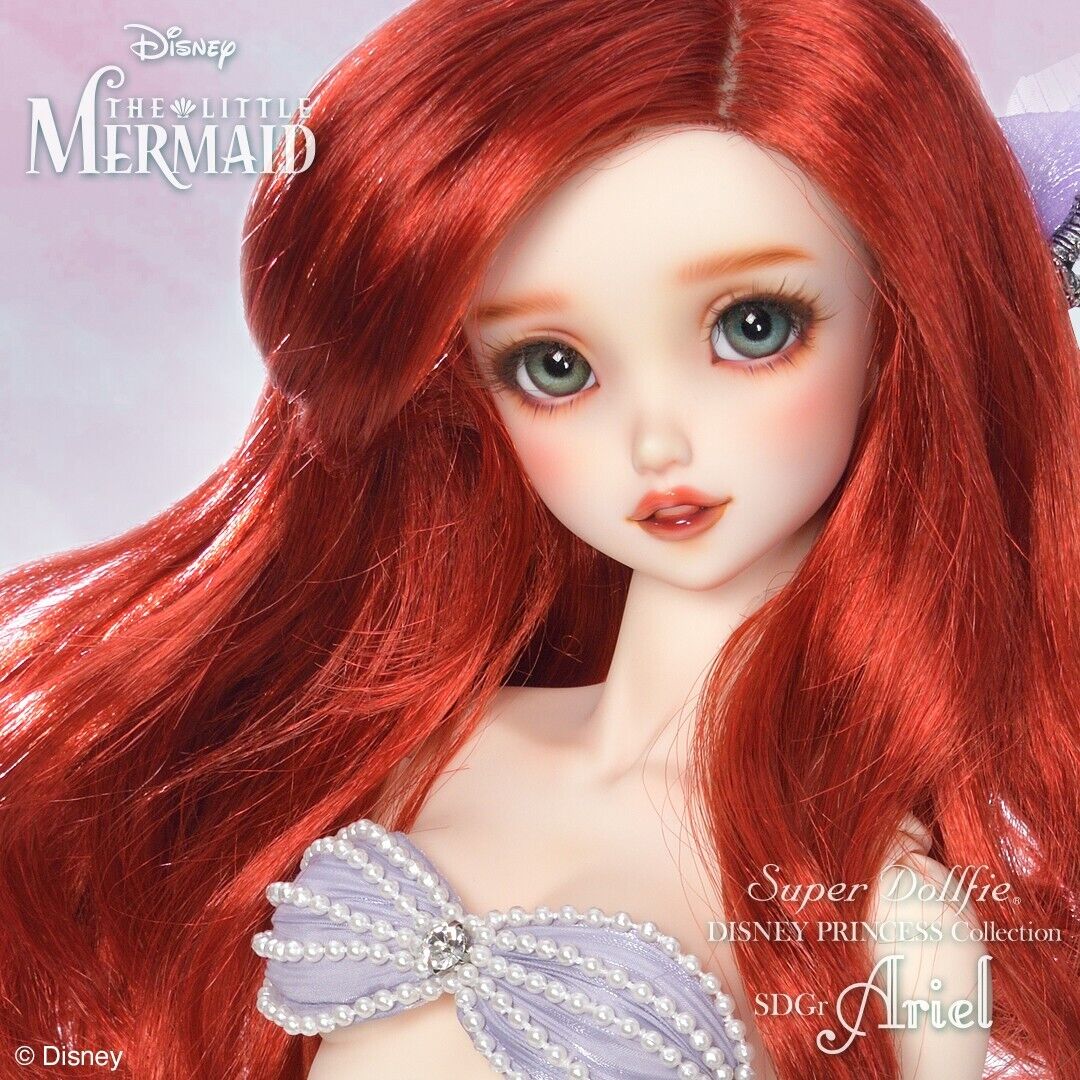 VOLKS Super Dollfie DISNEY PRINCESS Collection SDGr Ariel Doll Figure 2023