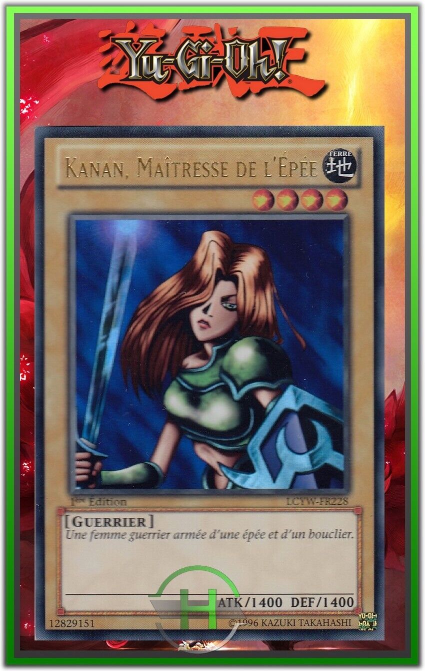 Kanan, Mistress of the Sword - LCYW-FR228 - French Yu-Gi-Oh Card