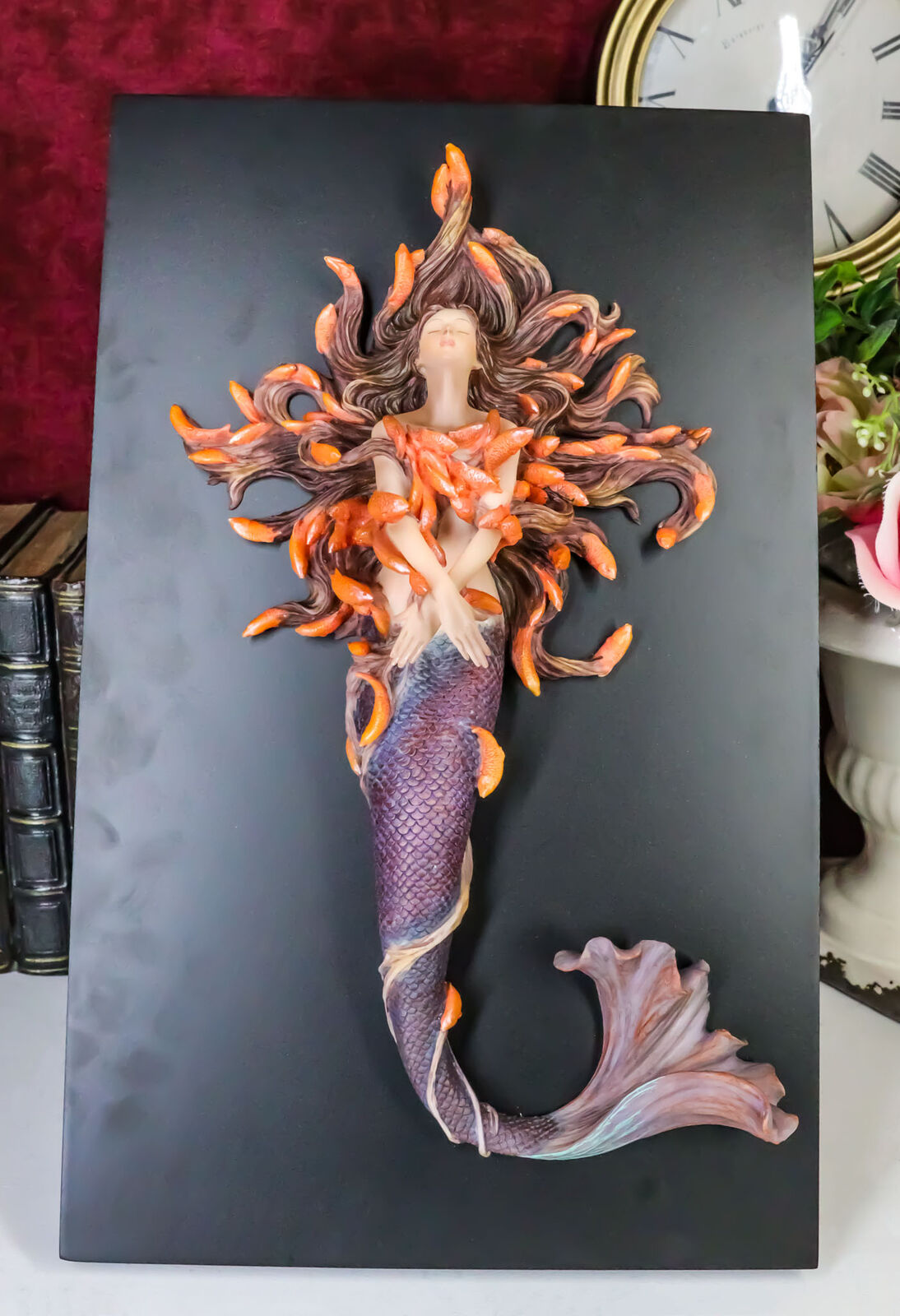 Sheila Wolk Metamorphosis Statue Mermaid Easel Back Plaque CLOSEOUT SALE