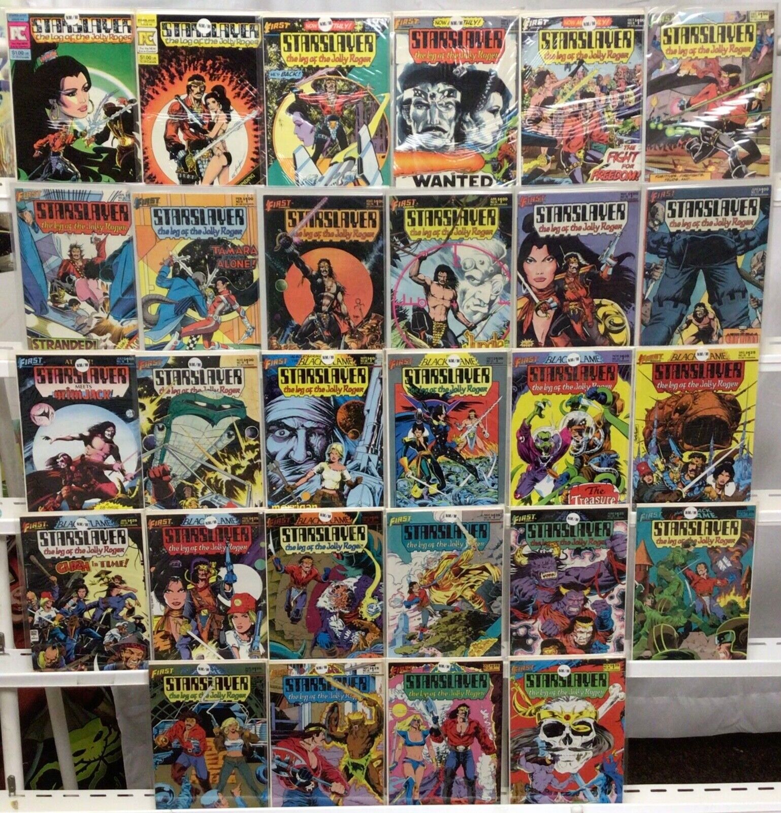Pacific Comics StarSlayer Run Lot 4-34 Missing 5,10,27 VF/NM 1982