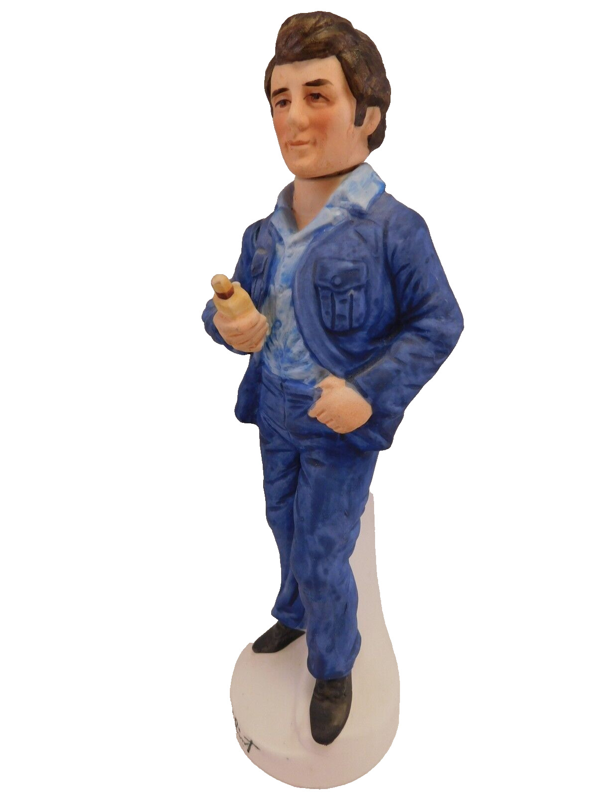 Vintage Clint Eastwood Decanter Figure Gold Coast Collect Club Japanese Pottery