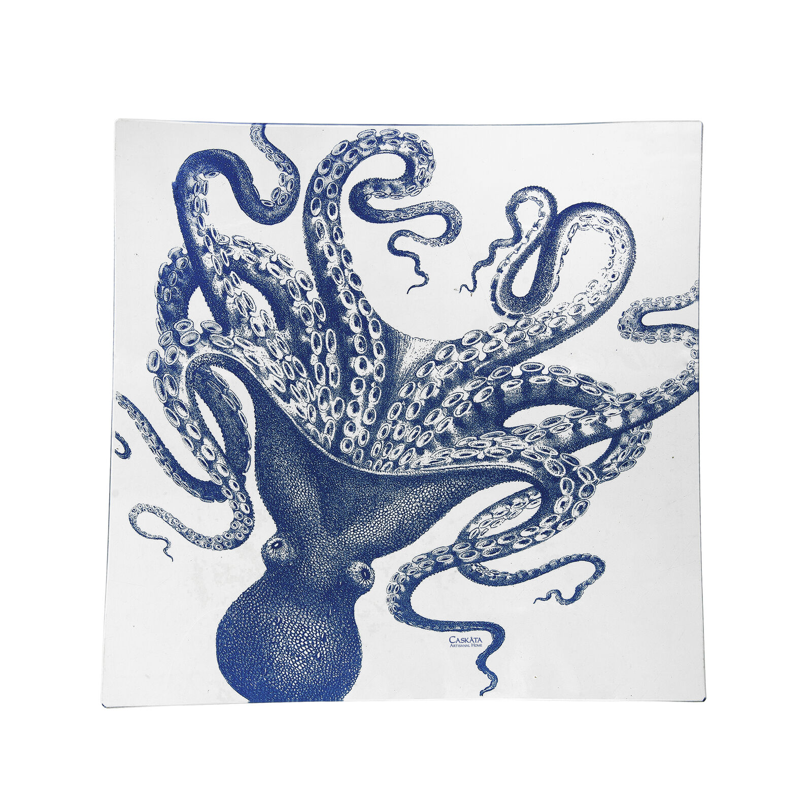 Octopus Plate L13.77 X W13.77 X H1.18 Beachcombers