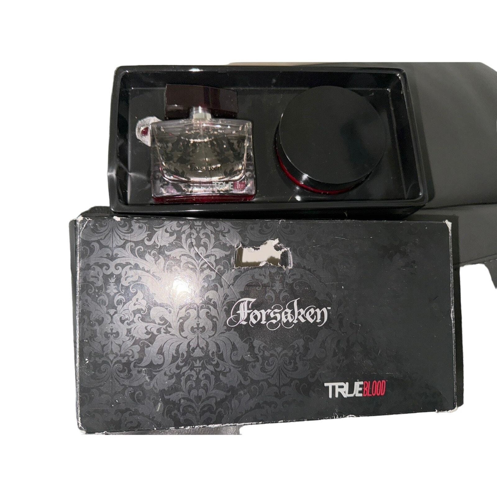 In box Forsaken True Blood Perfume (1.7 oz) EDP Spray & Body Cream (4.5 oz) 2012