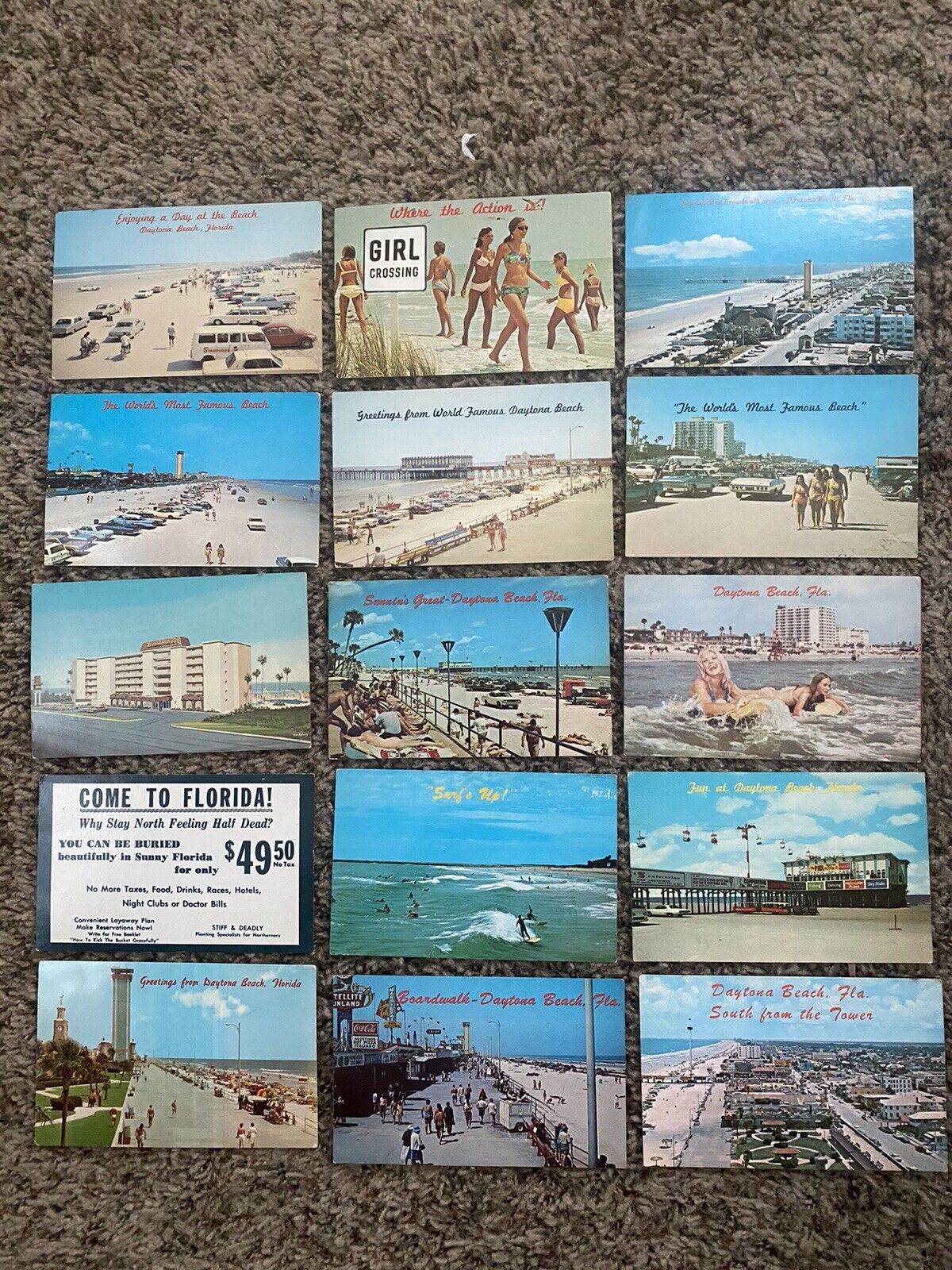 Vintage Daytona Beach Postcards