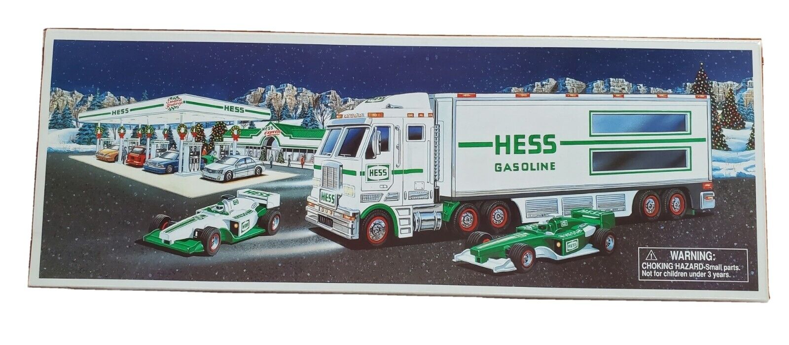 Hess Toy Truck And Racecars 2003 New In Box