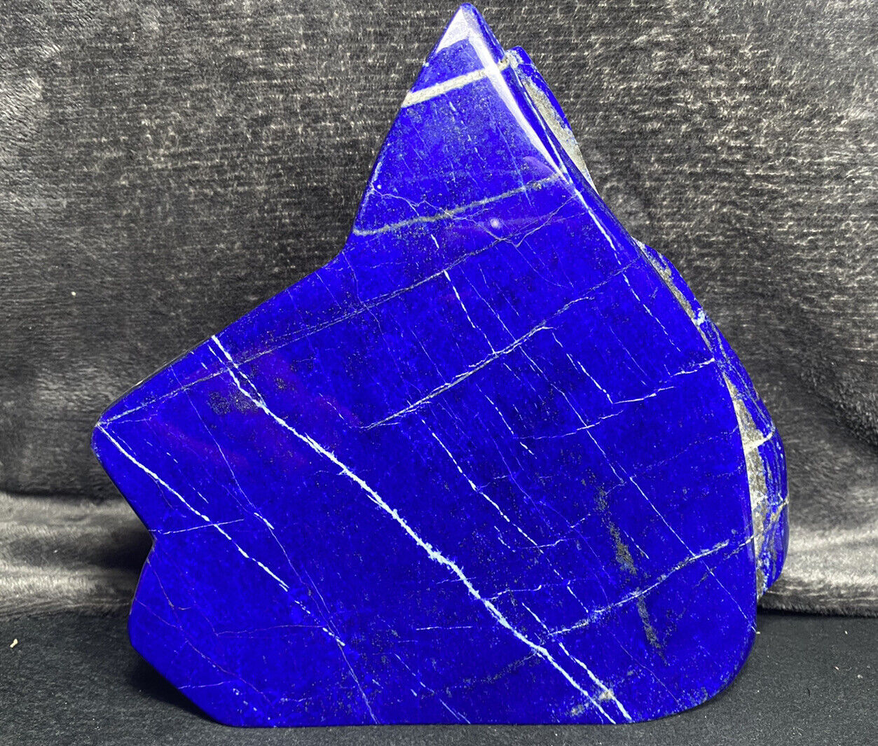 Lapis Lazuli free forms grade A geode 2.9kg 1PCs Crystals tumbles block bookend