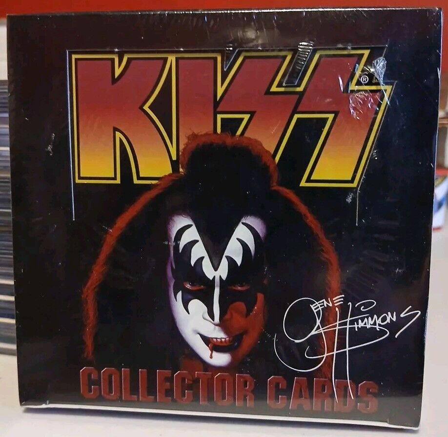 KISS Trading Cards Series 1 Sealed Box 36 Packs 1st Print 1997 NM *Gene Simmons*