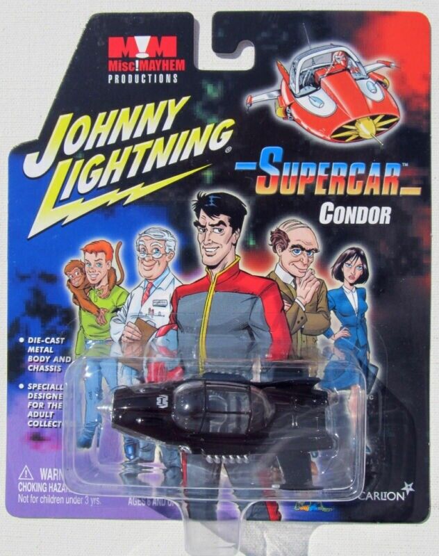 Johnny Lightning Supercar - Condor - Gerry Anderson - Thunderbirds