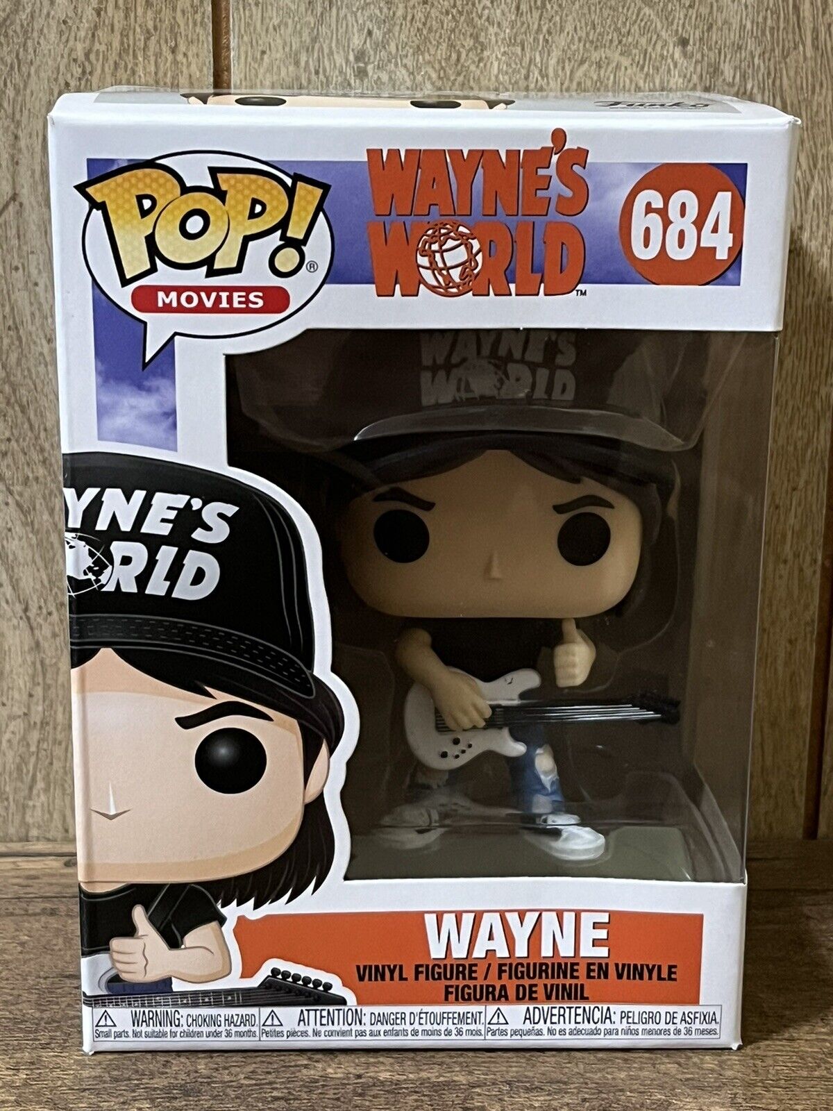 Wayne’s World Wayne Funko Pop #684 w/ Pop Protector Mike Myers