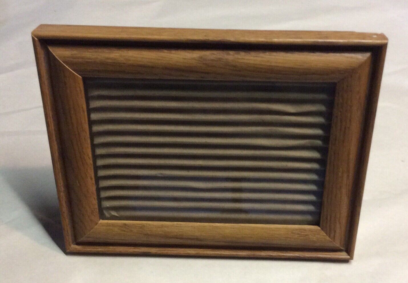 Vintage Wooden Photo Frame Size 5” X 7” Brown Color
