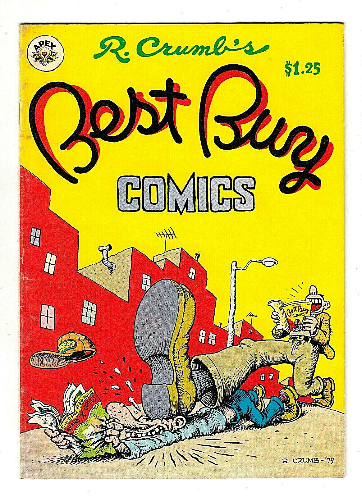 R. CRUMB\'S BEST BUY COMICS, FABULOUS FURRY FREAK BROTHERS #4 & RIP OFF COMIX #7