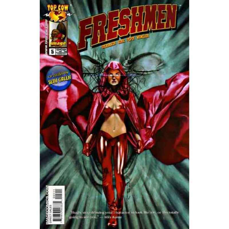 Freshmen (2005 series) #5 in Near Mint condition. Image comics [z`