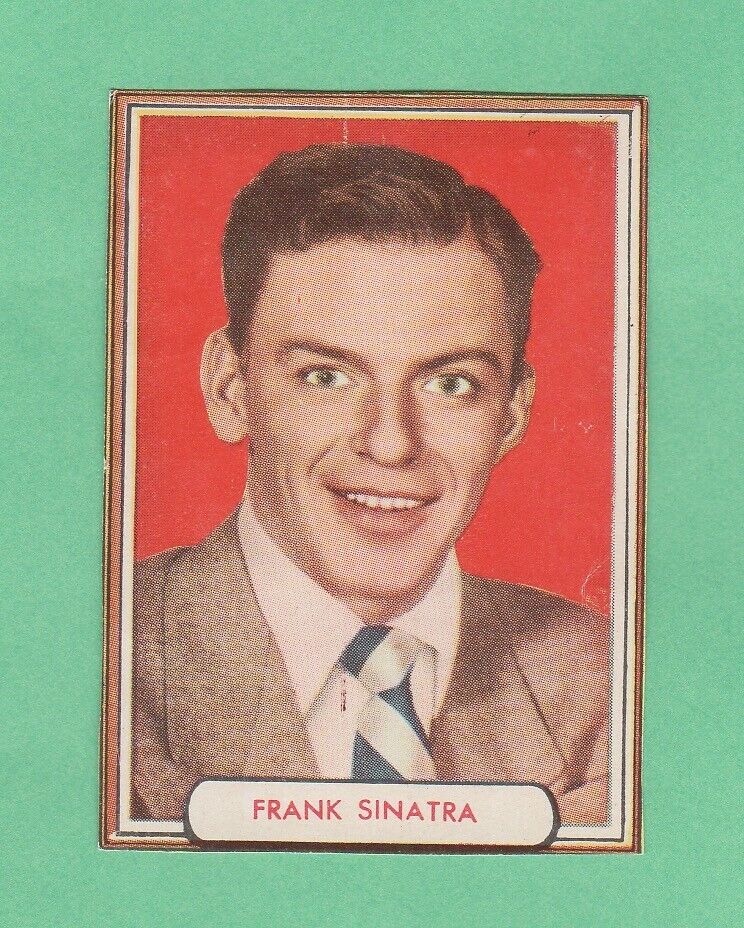 1950's  Frank Sinatra   Bruguera Spanish  Film Card  Very Rare