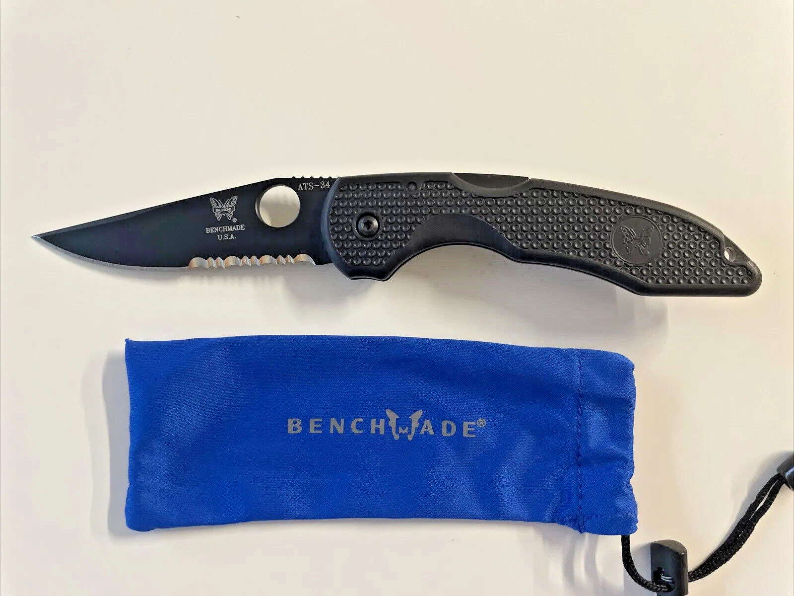 Benchmade 830SBT Ascent Folding Knife ATS-34 USA 1998