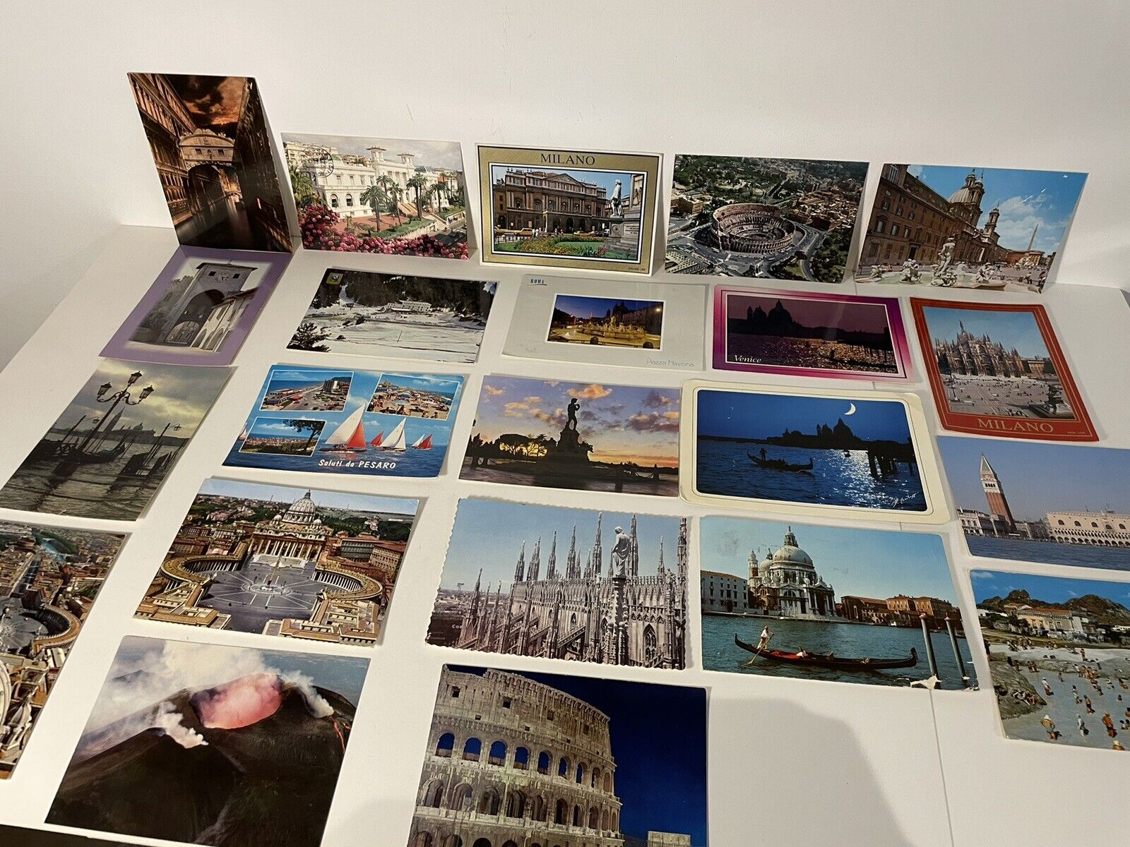 22pc. Postcards - Italy