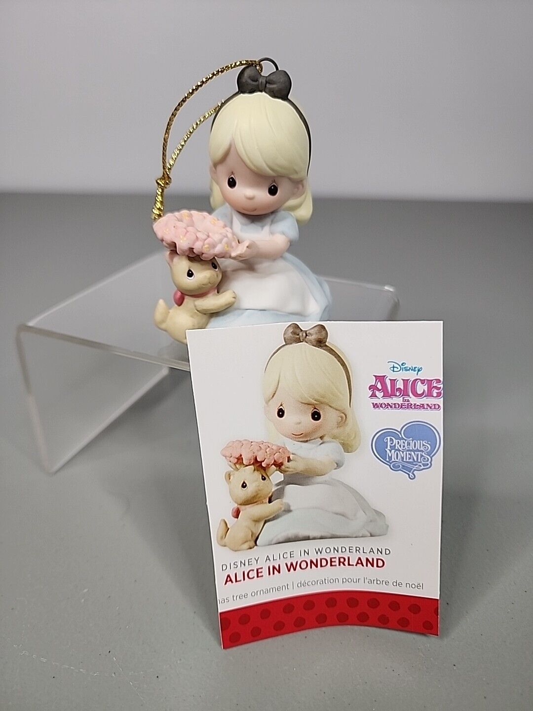 2013 Hallmark Disney Alice In Wonderland Precious Moments Ltd. Edition Ornament