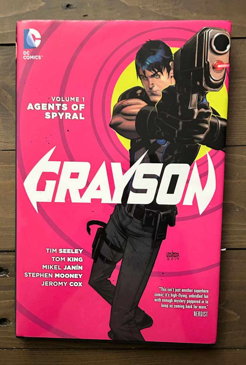 Grayson Vol 1 Agents of Spyral  NM HC Hardcover DC Comics
