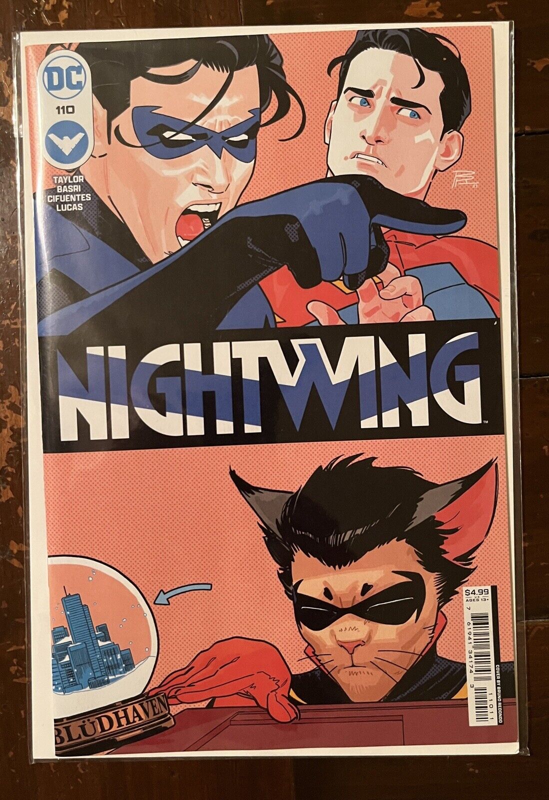 NIGHTWING 110  Bruno Redondo Cover A Tom Taylor Writer NM DC Comics 1st Printing