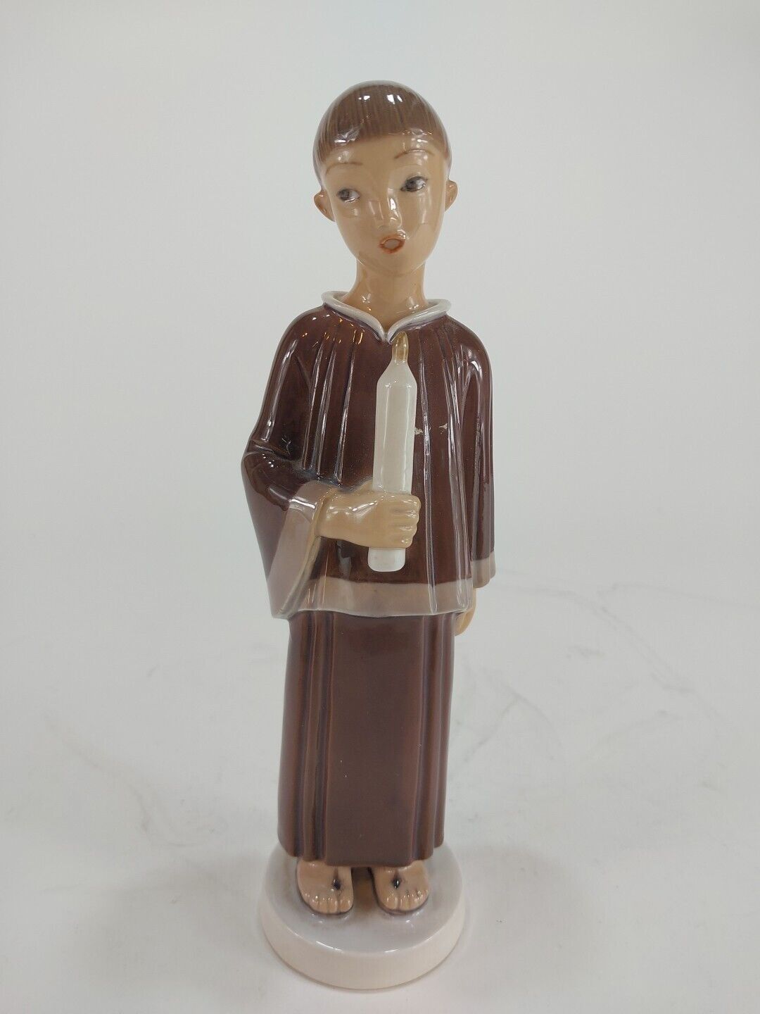 Vintage Dahl Jensen Choir Boy w/ Candle Figurine 1097 Porcelain