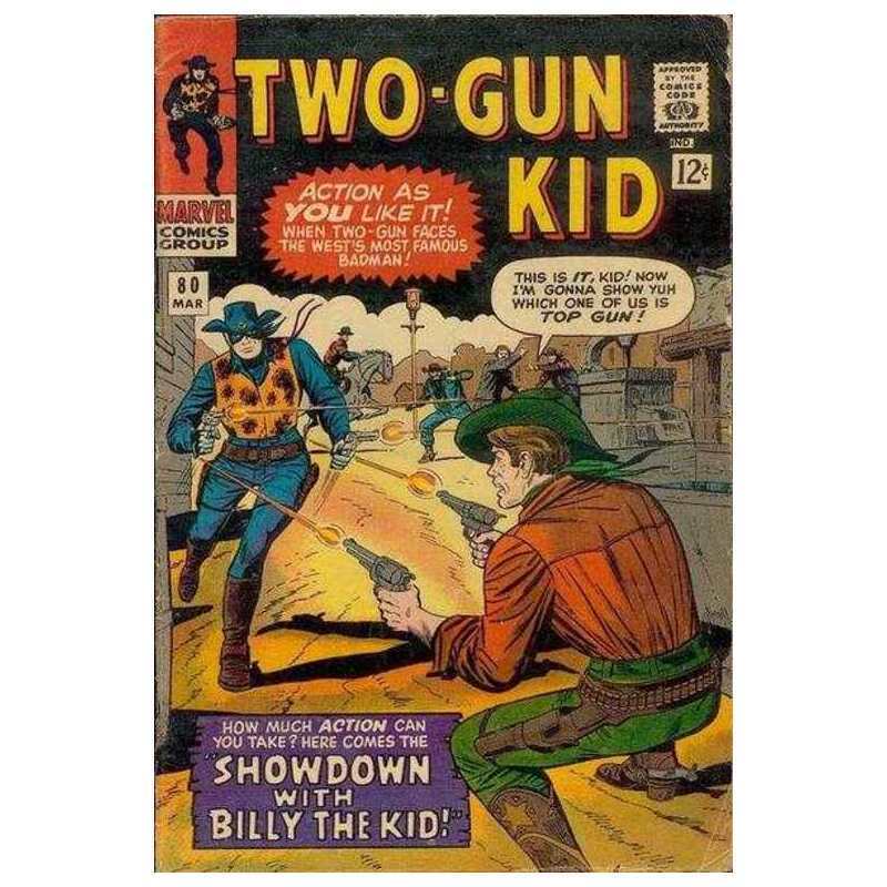 Two-Gun Kid #80 in Fine condition. Marvel comics [t]