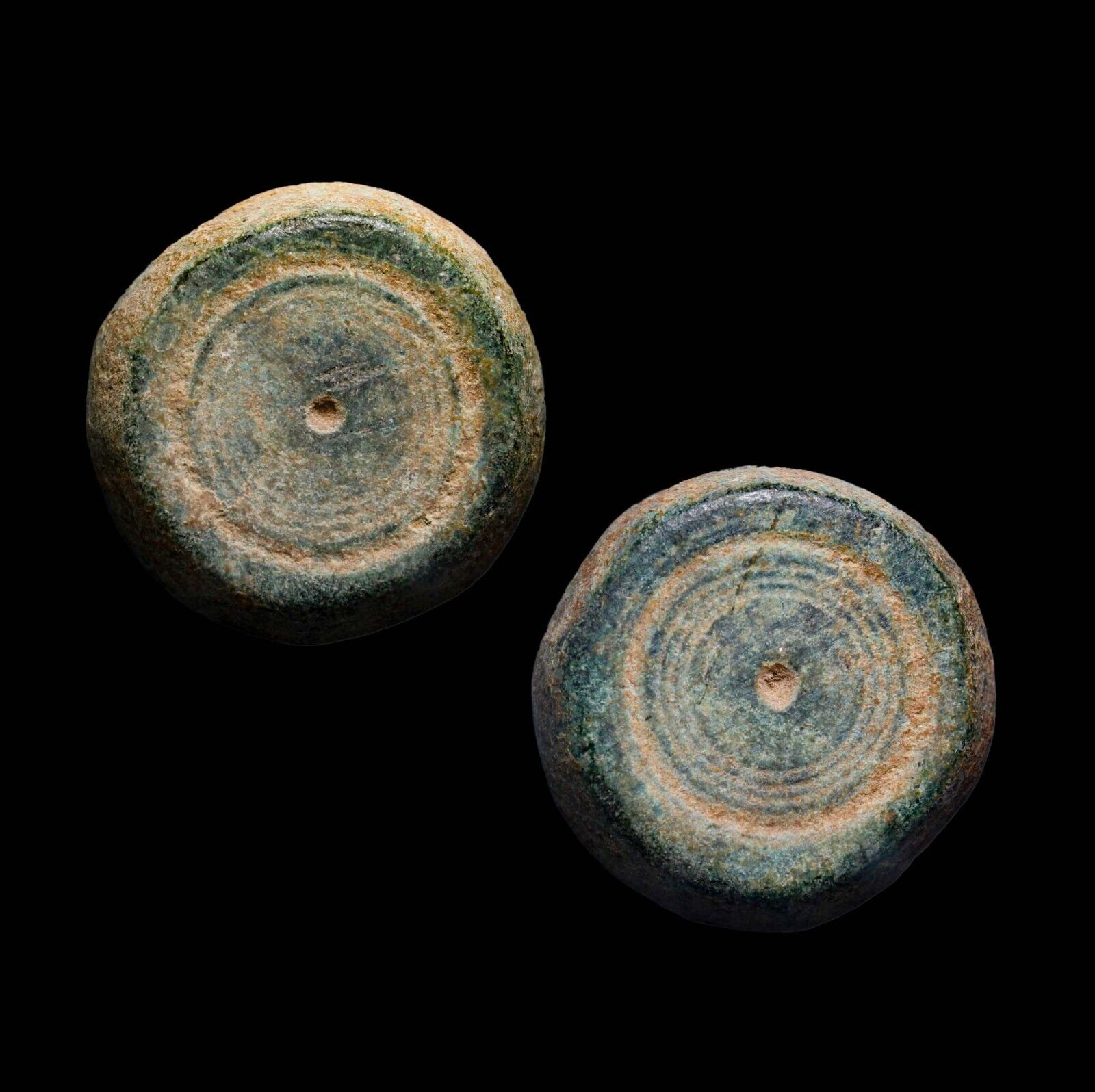 Roman Byzantine Artifact Coin Weight Discoid Type VF 3 Nomista 9.1grm CERTIFIED