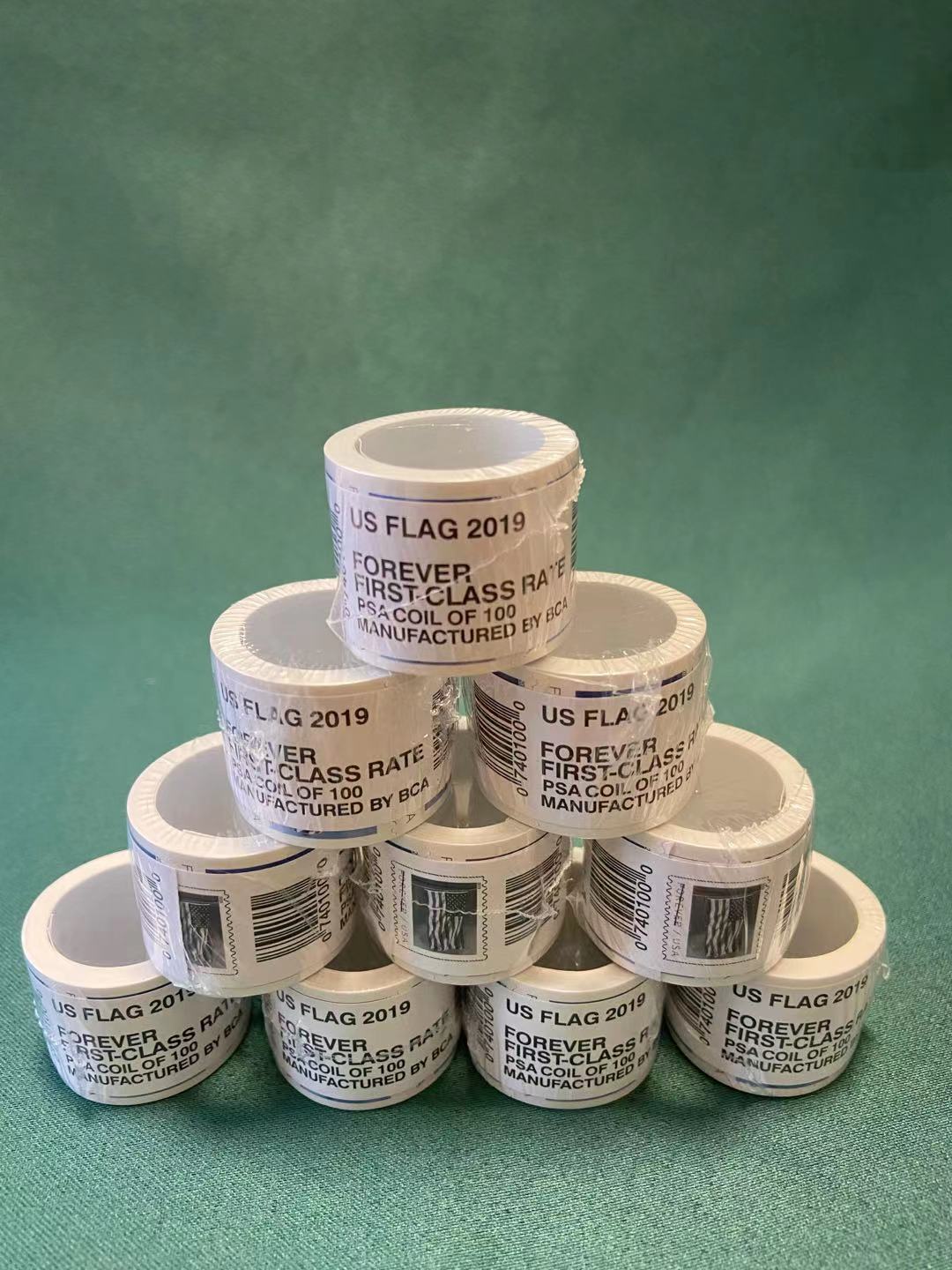 2019-roll/coil of 100Pcs US Fast 