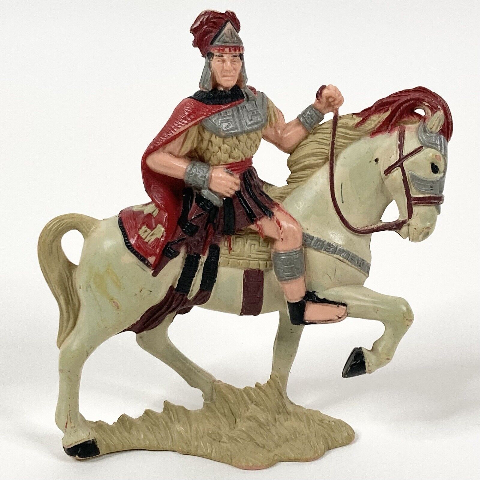 Vintage Helaman Medieval Knight On Horse Figurine 1997 LDD 01011 4” Figure
