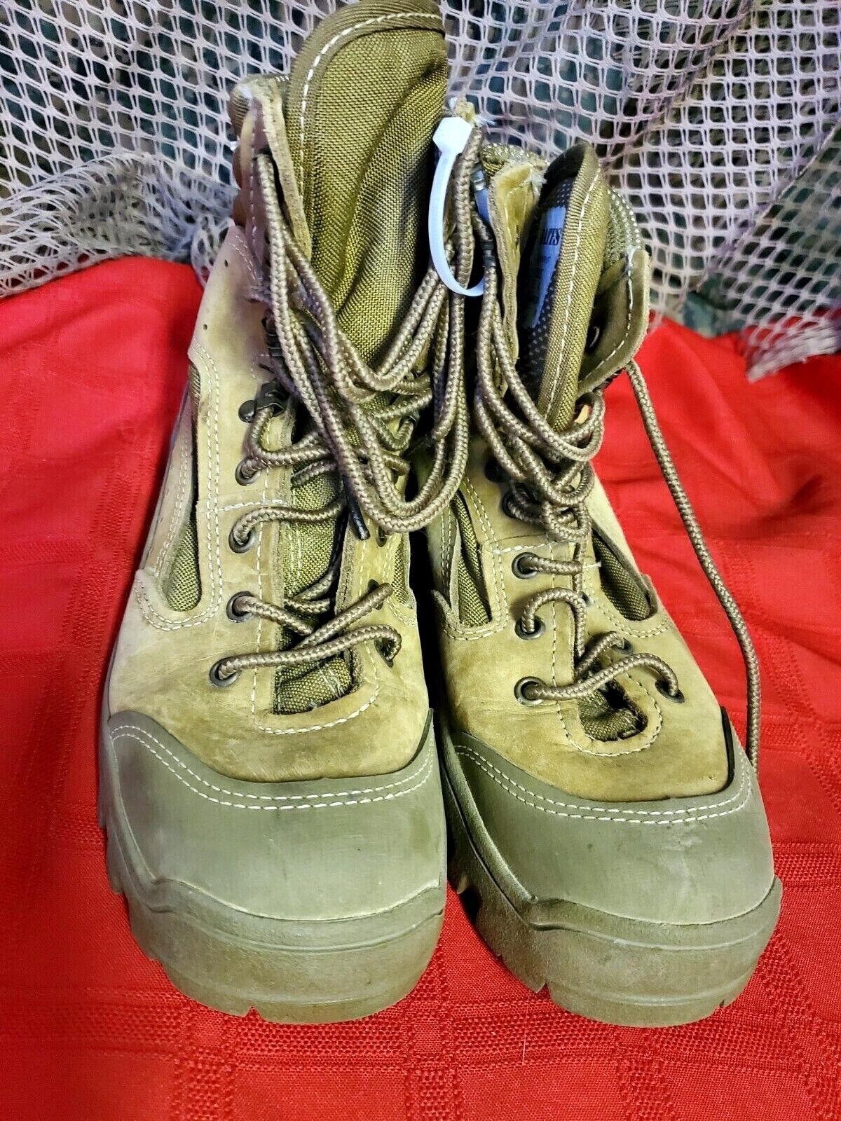 USGI Bates  E03612C Army Hot Weather Mountain Combat Boots Size 6  R