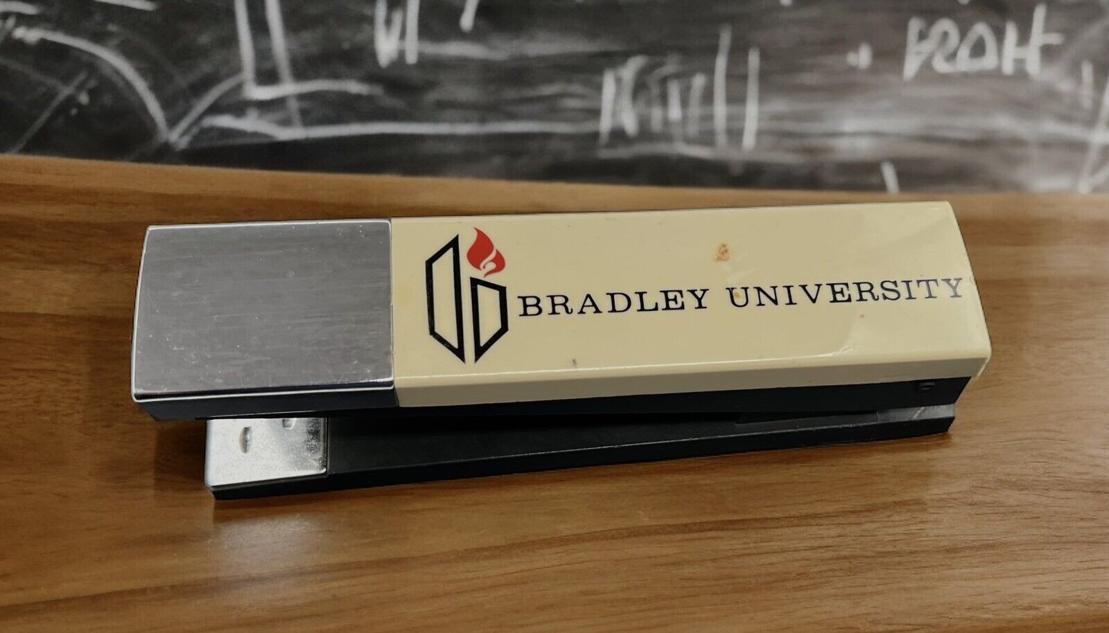 BRADLEY UNIVERSITY BU Illinois School Office VINTAGE Old ACCO Desk Stapler USA