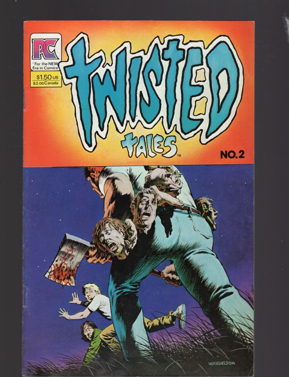 Pacific Comics - Twisted Tales No. #2 Comic Book - April 1983