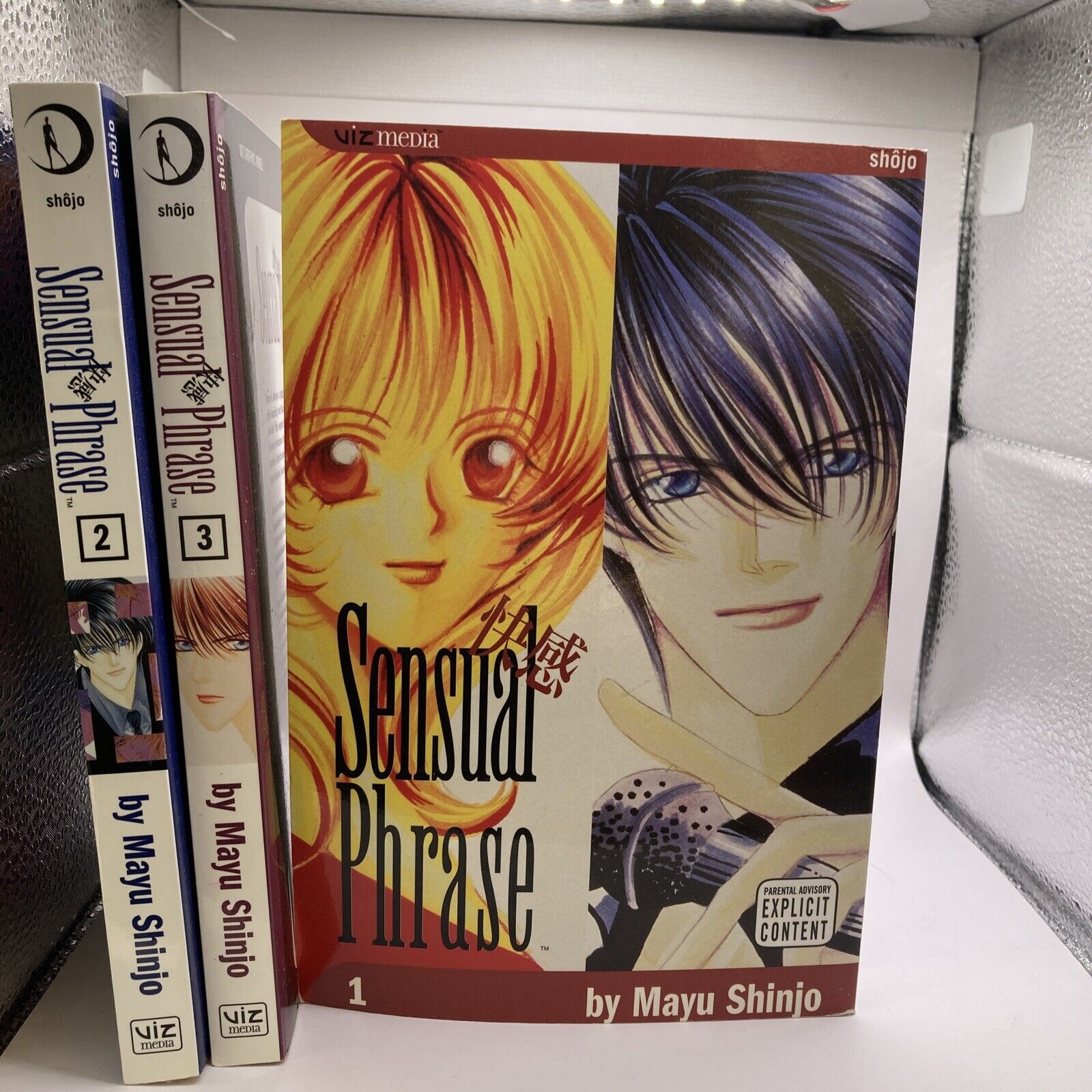 Sensual Phrase Manga by Mayu Shinjo Volumes 1-3 English