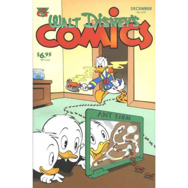Walt Disney's Comics and Stories #619 in Near Mint condition. Dell comics [x`