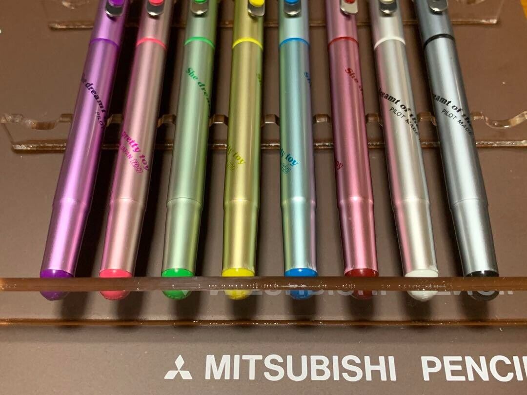 4C05 Pilot fountain pen PILOT birdie 8-piece set unused item Japan Limited