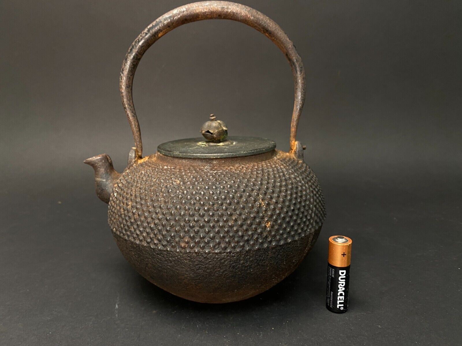 Japanese tetsubin cast iron teapot/Big Size Large Cast Iron Kettle 3.3lbs