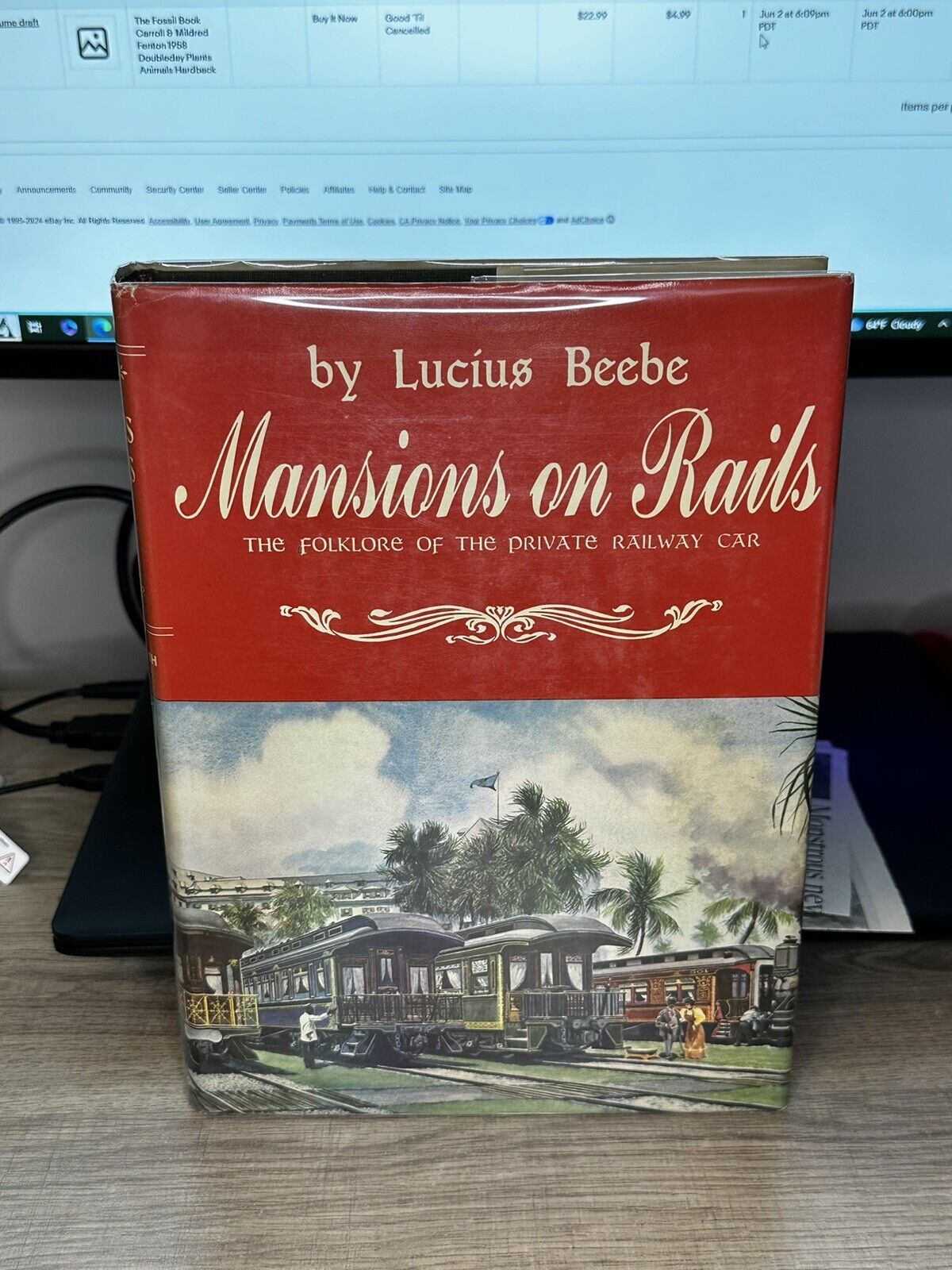 Mansions on Rails Folklore Of The Private Railway Car by Lucius Beebe