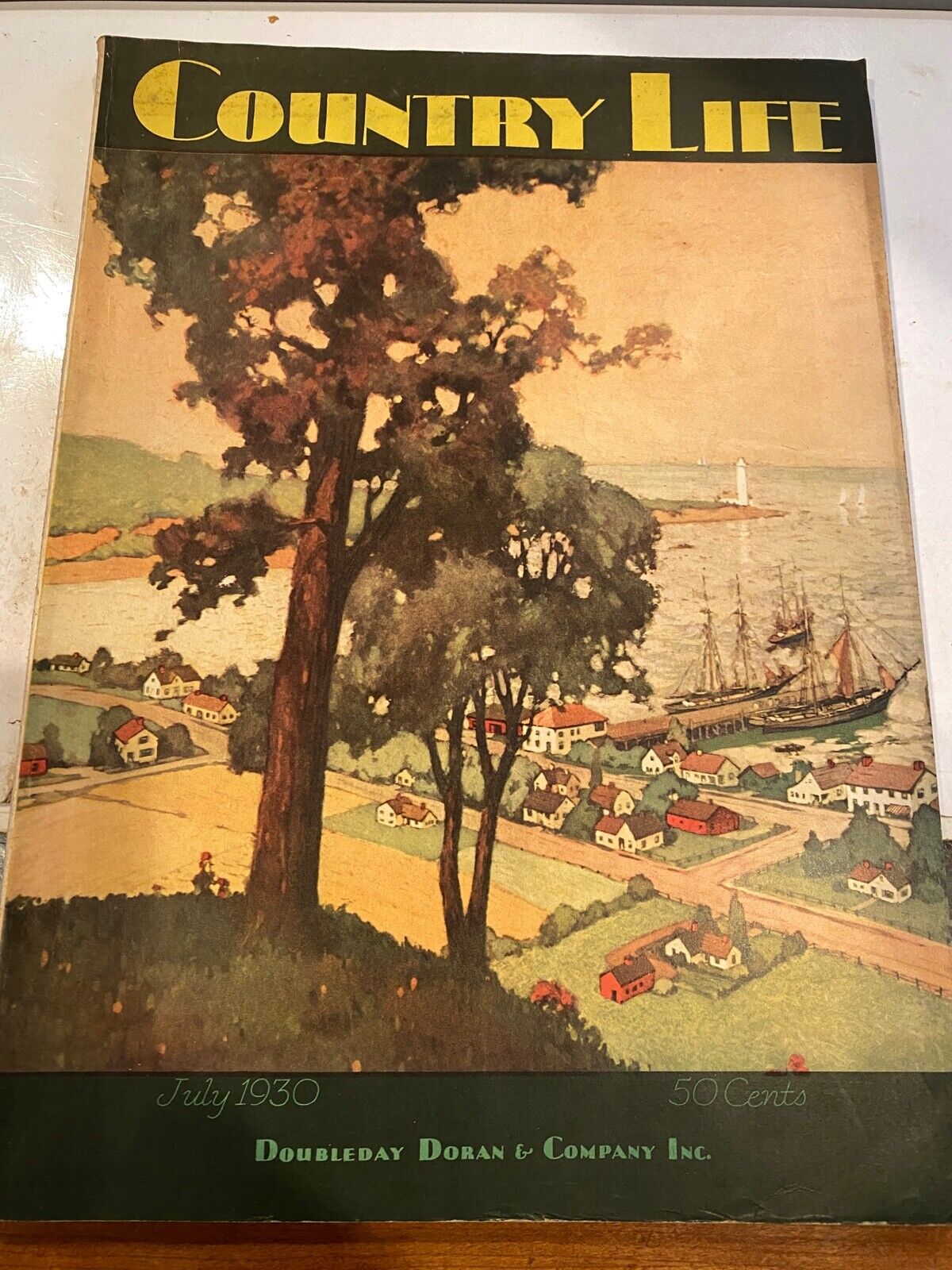 COUNTRY LIFE MAG JULY 1930  VG + great ads