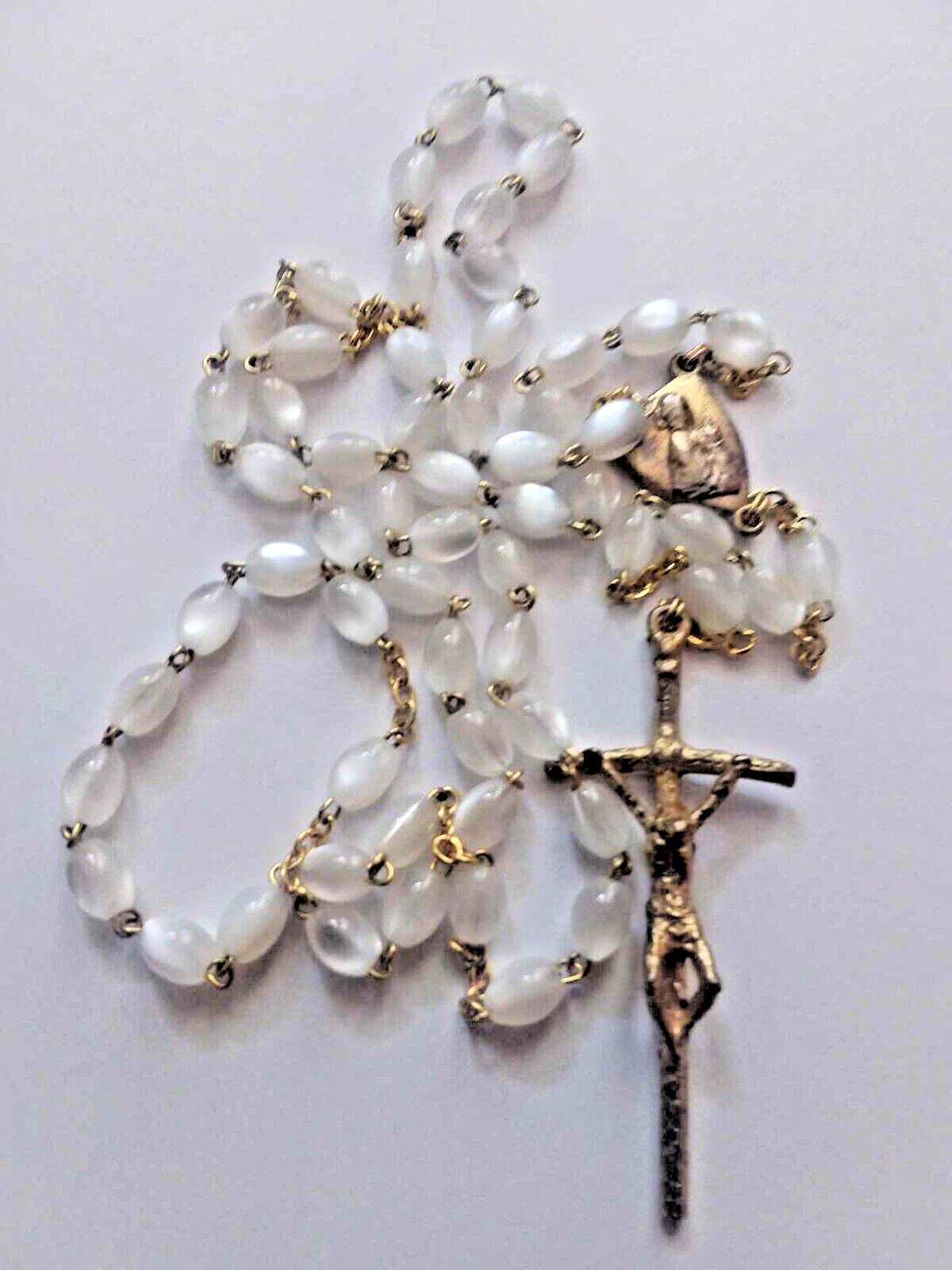 POPE JOHN PAUL II GIVEN BLESSED VATICAN ROSARY FOR PILGRIMAGE  WITH PHOTO PROOF