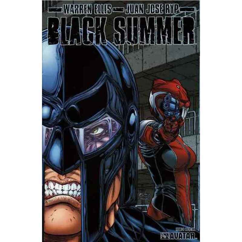 Black Summer #4 in Near Mint condition. Avatar comics [c 