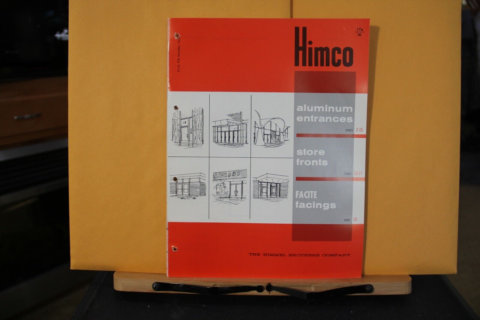Himco Himmel Brothers Co Entrances Store fronts brochure catalog 20 page 