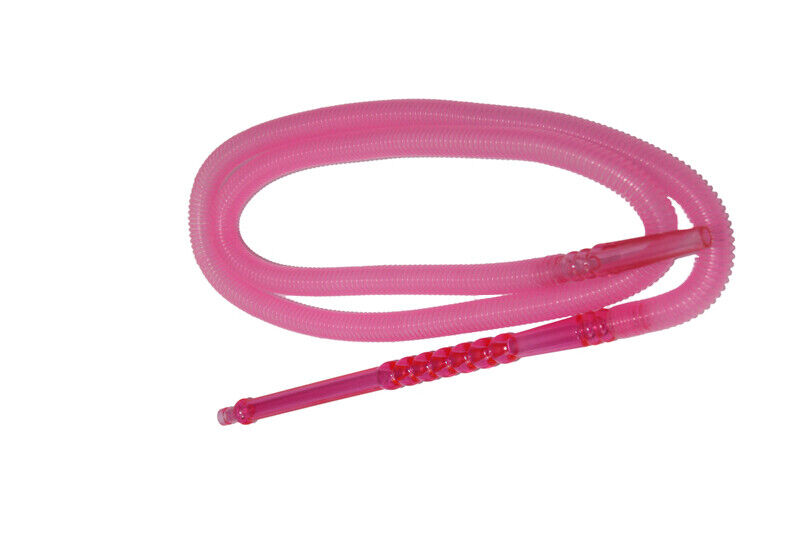 Disposable hookah hose 'One Night Stand' NEW - PINK, 5PCS / L: 59″ (150CM)
