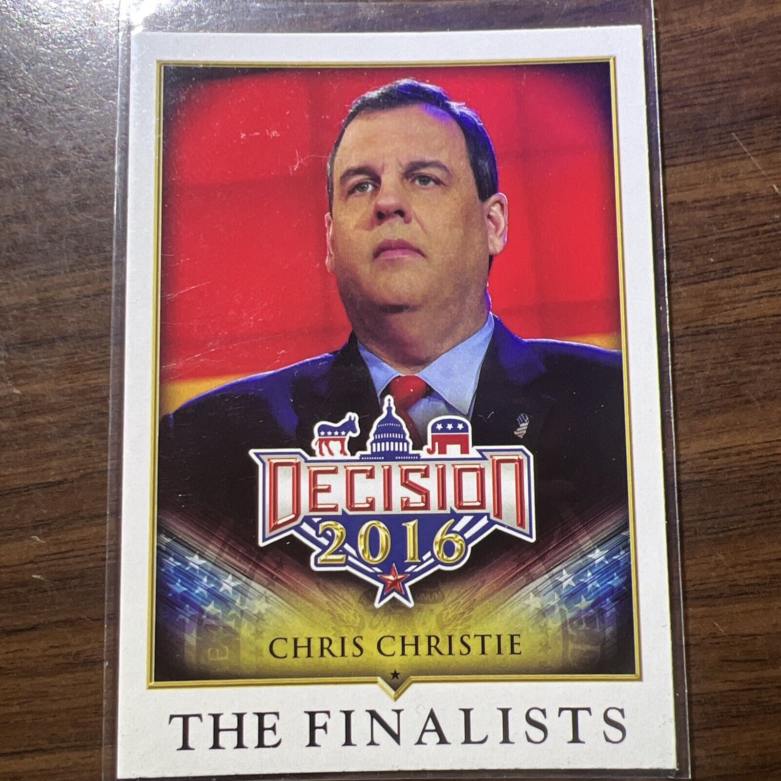 Chris Christie Decision 2016 Trading Card #80