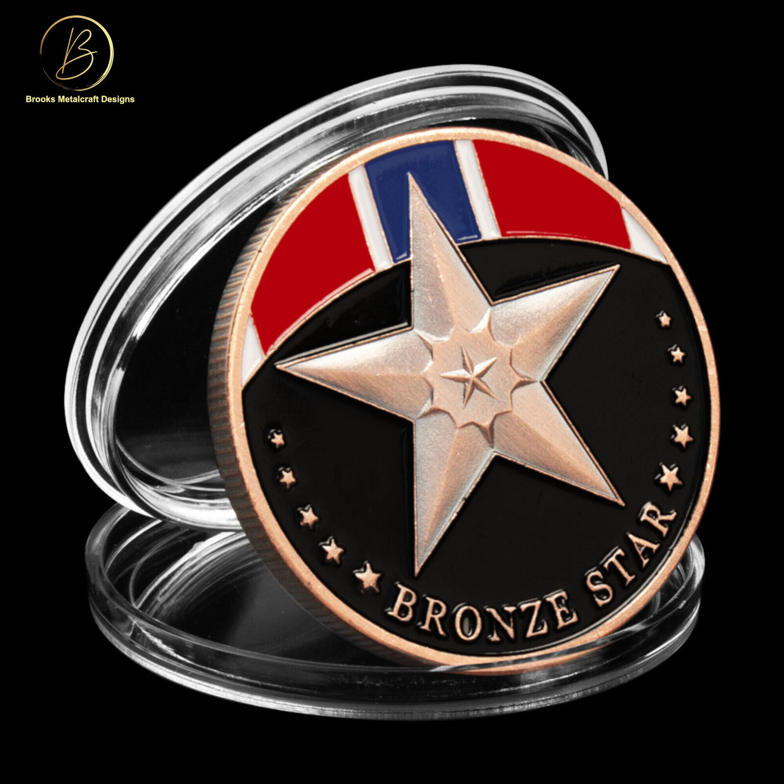 Bronze Star Challenge Coin