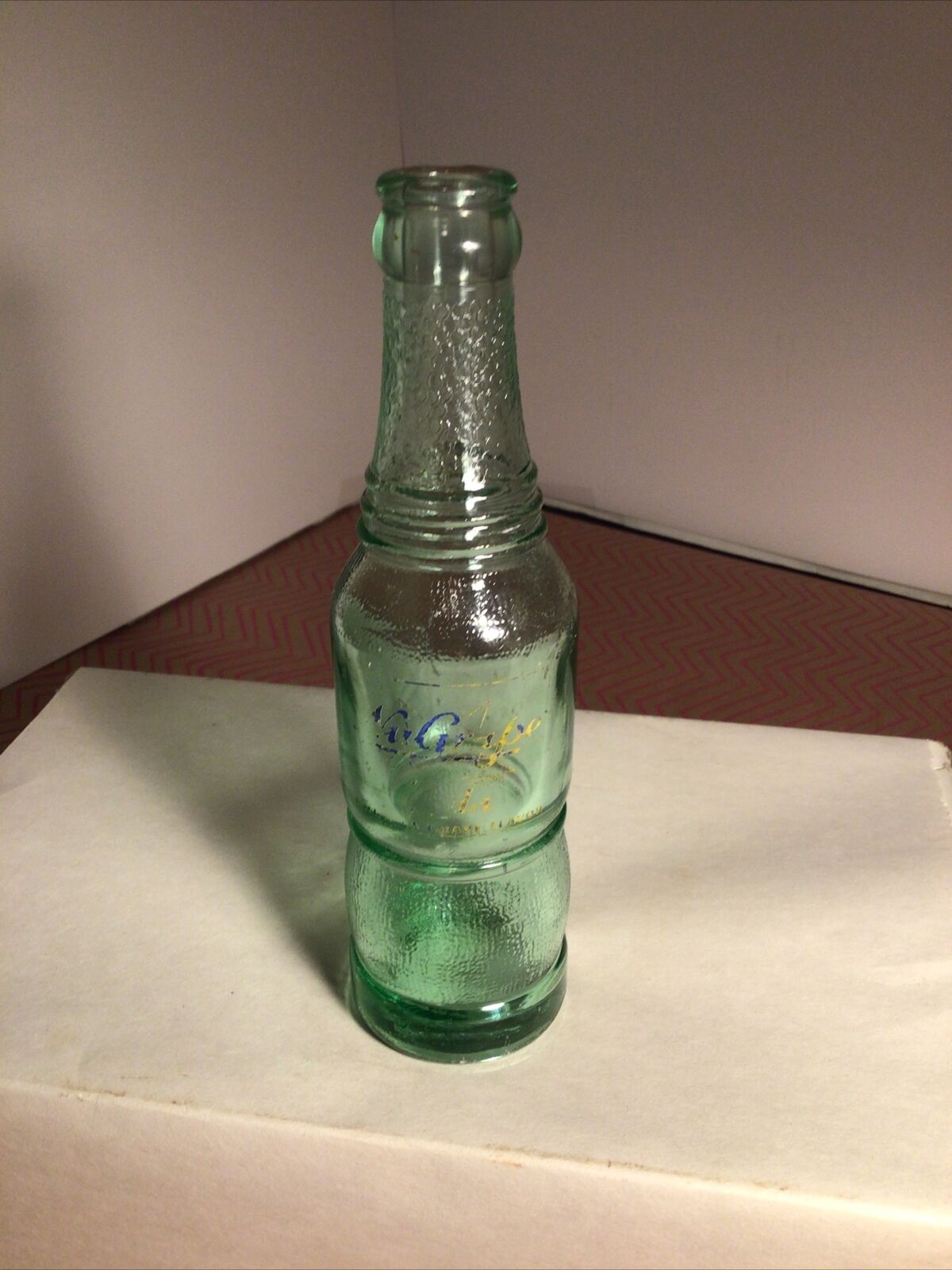 Vintage Nugrape Soda Bottle