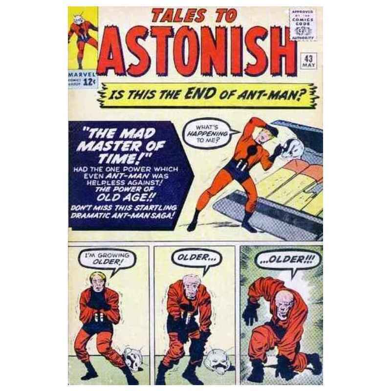 Tales to Astonish (1959 series) #43 in VG minus condition. Marvel comics [h`