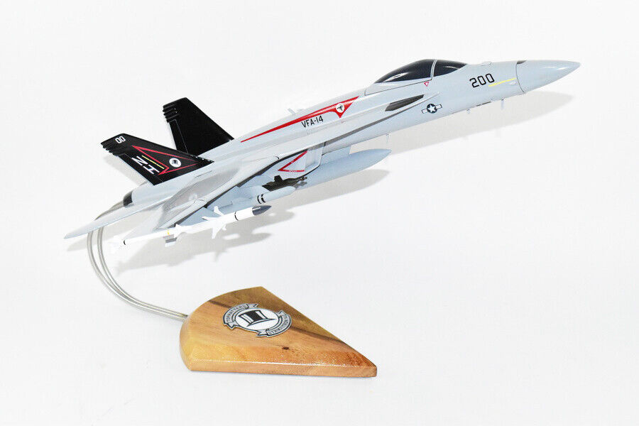 VFA-14 Tophatters F/A-18E (NH) Model, Navy, 1/40th (18\