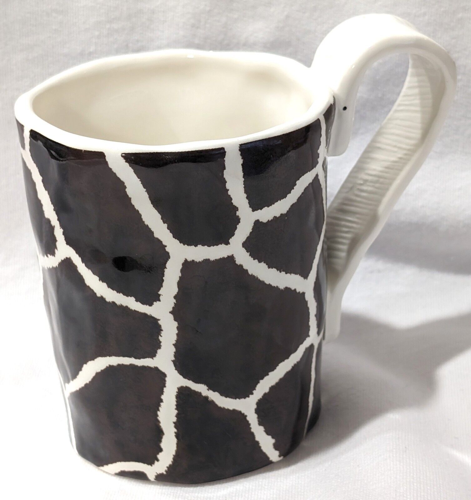 Handmade Studio B By Magenta Giraffe Print Ceramic Coffee Cup Mug HTF Animal Mug