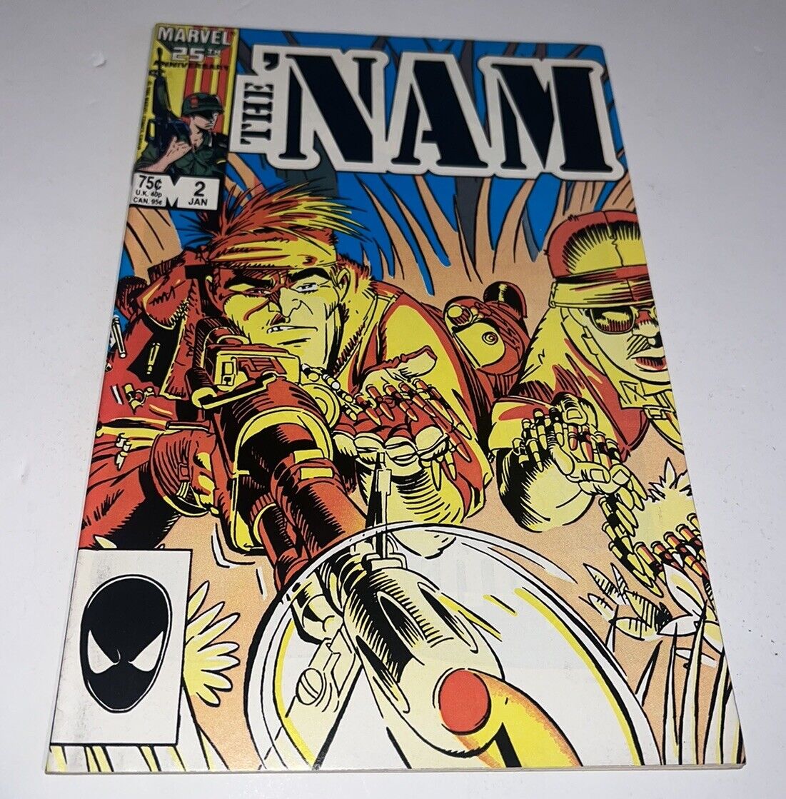 The \'Nam #2 Michael Golden Cover & Art Marvel Comics 1987