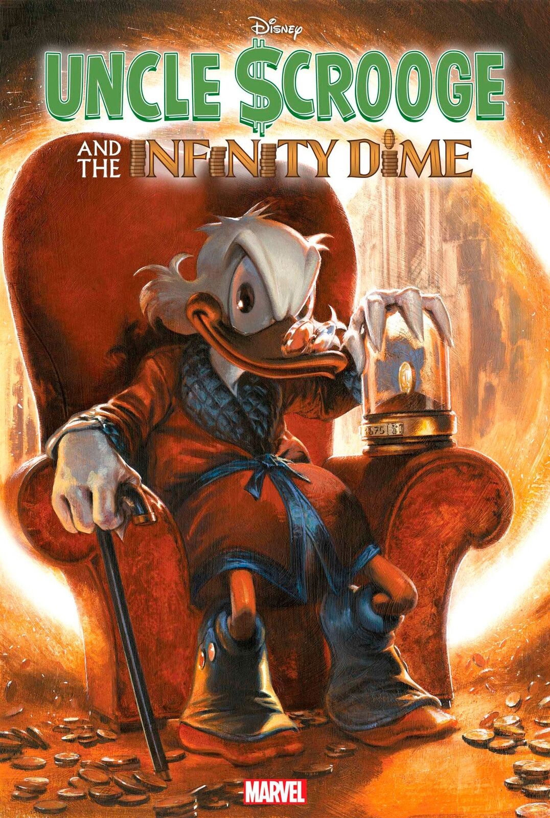 UNCLE SCROOGE AND THE INFINITY DIME #1 GABRIELE DELL\'OTTO VARIANT