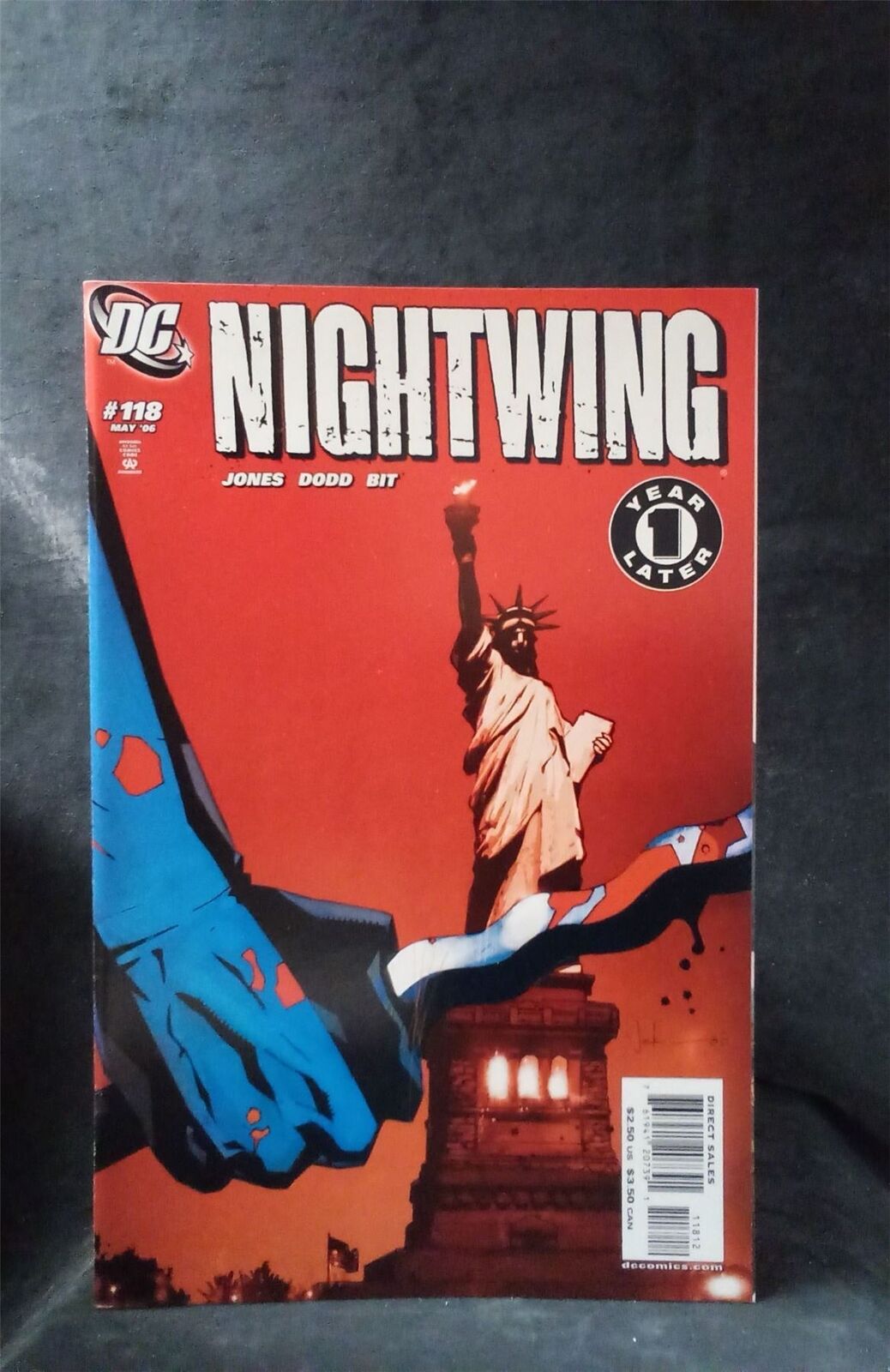 Nightwing #118 Red Cover 2006 DC Comics Comic Book 